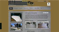 Desktop Screenshot of jmconcreteinc.com