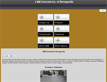 Tablet Screenshot of jmconcreteinc.com